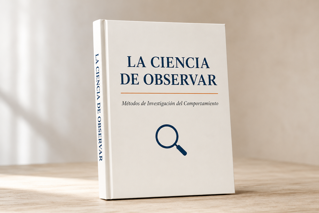 Portada de La Ciencia de Observar: Métodos de Investigación del Comportamiento