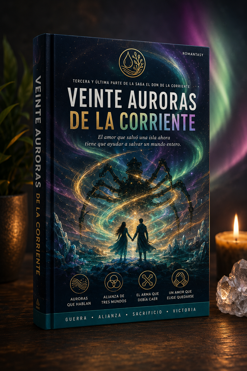Portada del eBook Veinte Auroras de la Corriente