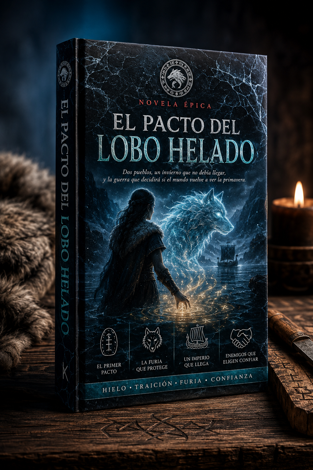 Portada del eBook El Pacto del Lobo Helado